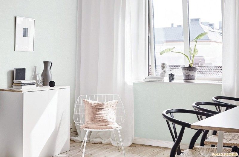 Giấy dán tường giả vải mã 15075-5 với vân sần cực kỳ nổi bật và ấn tượng